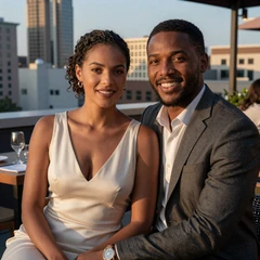Dr. Aisha & Marcus &mdash; MedMatch Dating success story